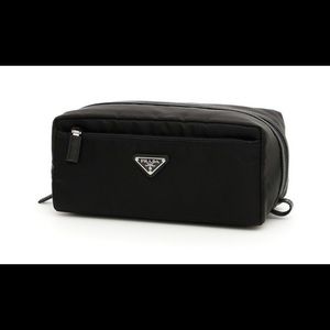 Prada Logo Toiletry Bag